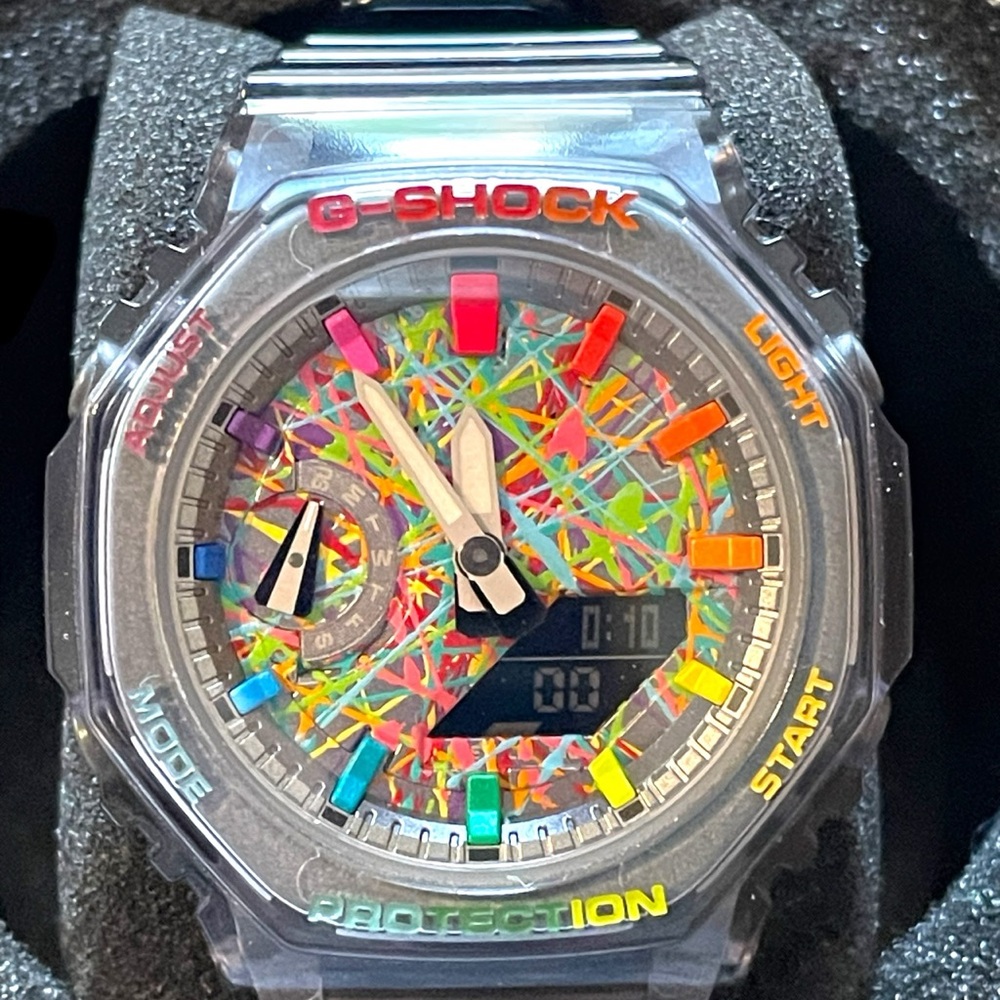 G-Shock LIMITED EDITION Licorice  Rush Jelly Splash  NWT , In Orig. Packaging